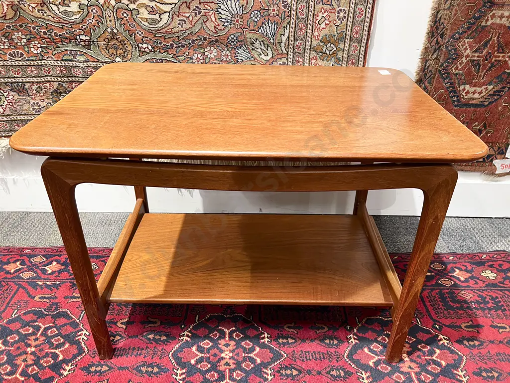 Backhouse Scandinavian Style Two Tier Side Table Image 1++