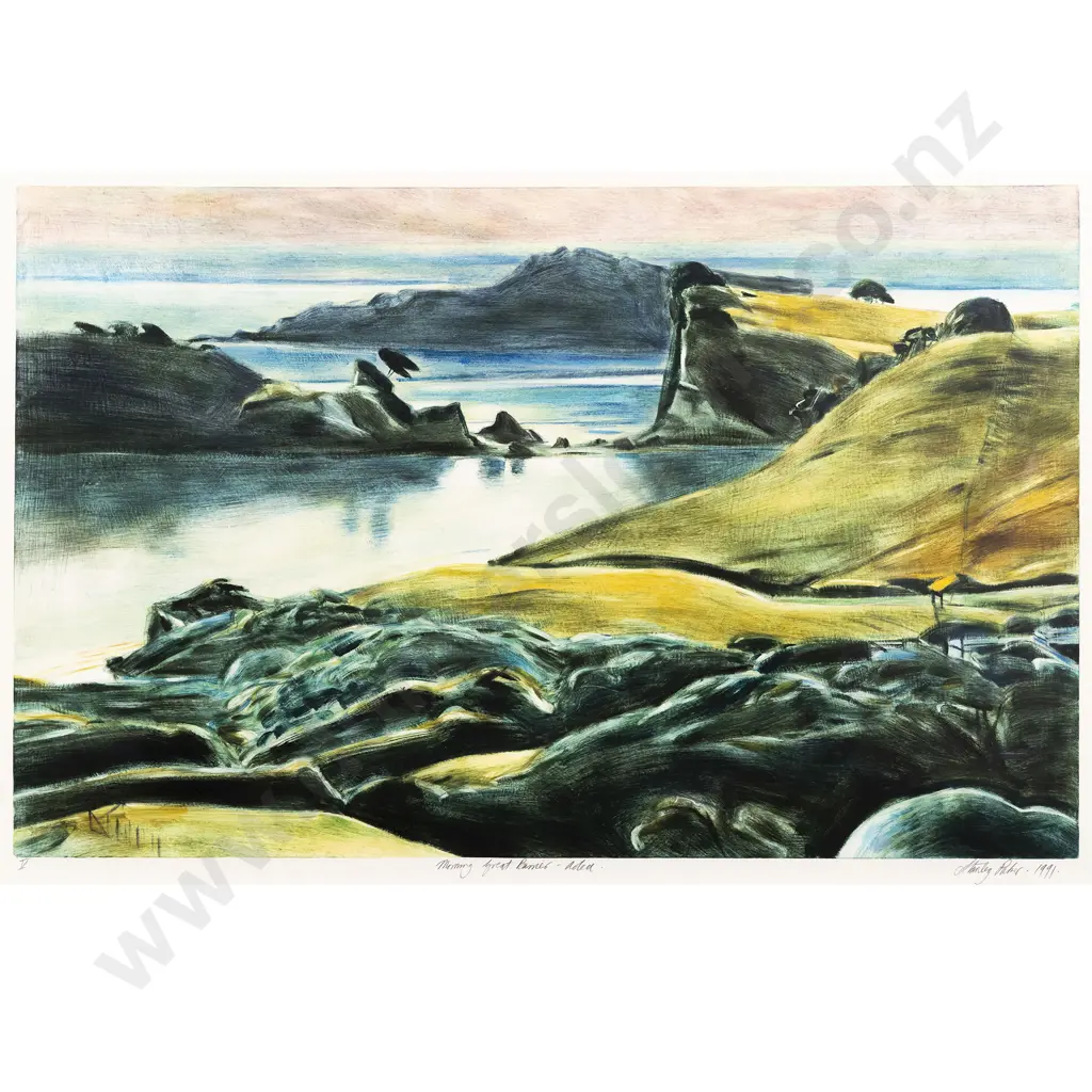 Stanley Palmer - Morning Great Barrier - Aotea Image 1++