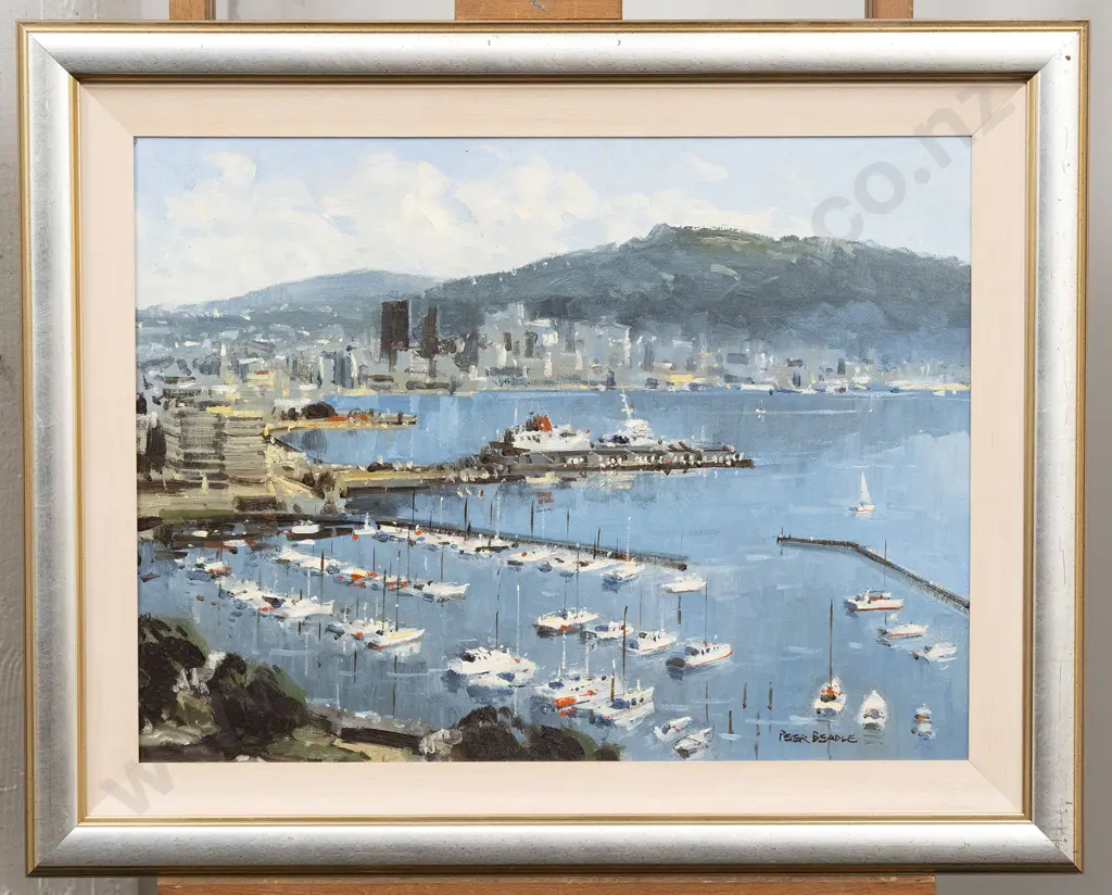 Peter Beadle - Wellington Harbour from Mt Victoria Image 1++