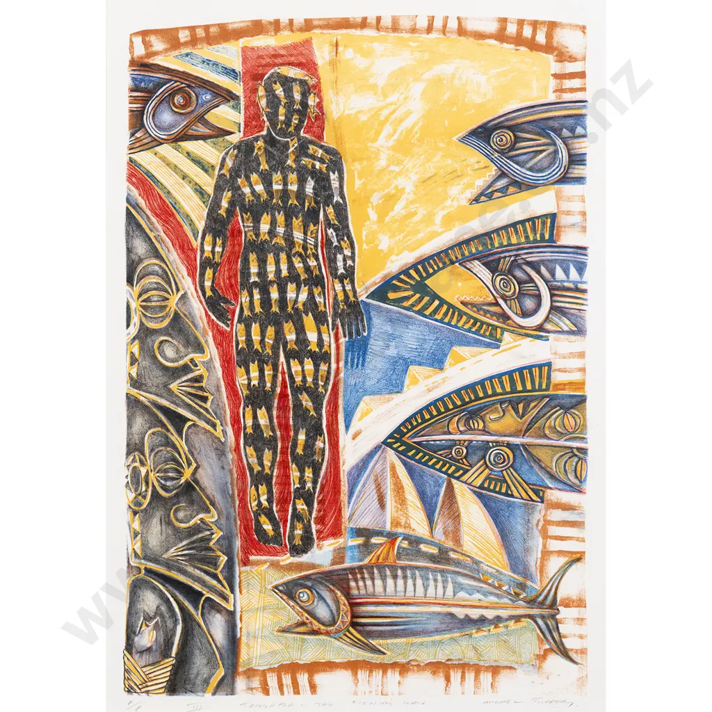 Michel Tuffery - Tangaroa - The Fishing Man Image 1++