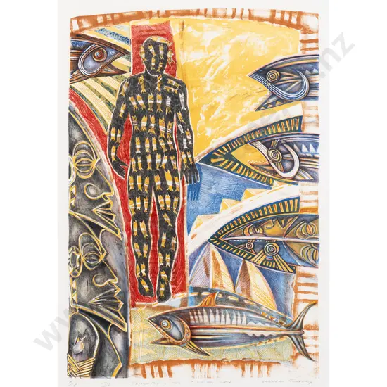 Michel Tuffery - Tangaroa - The Fishing Man