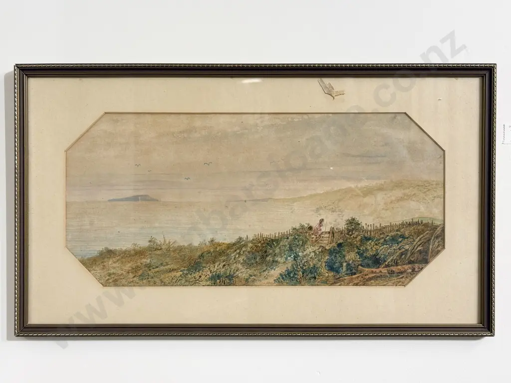 Attributed Samuel Charles Brees - Pokaroa & the Island of Kapiti Image 1++