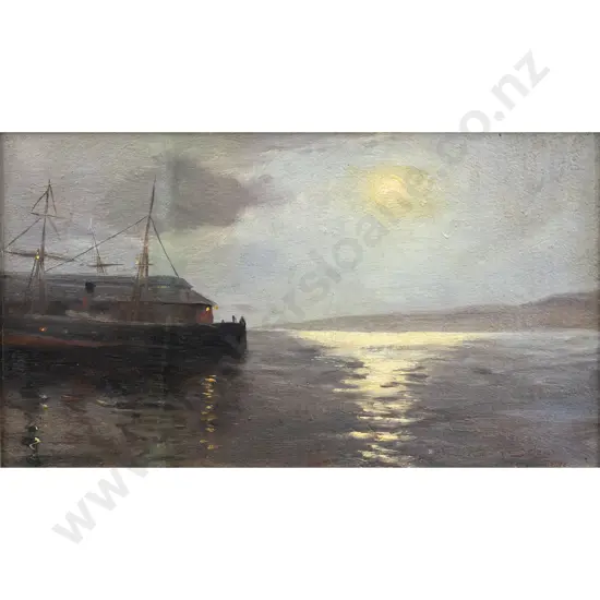 George Edmund Butler - Wellington Harbour