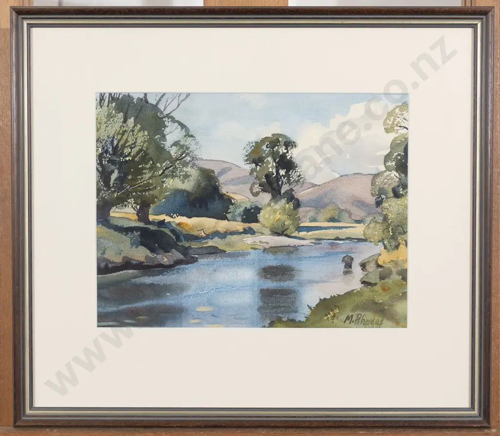 Margaret Rhodes - Mataura River - Near Garston Image 1++