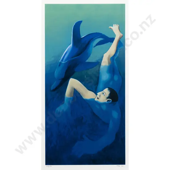 Michael Smither - Boy with Dolphin