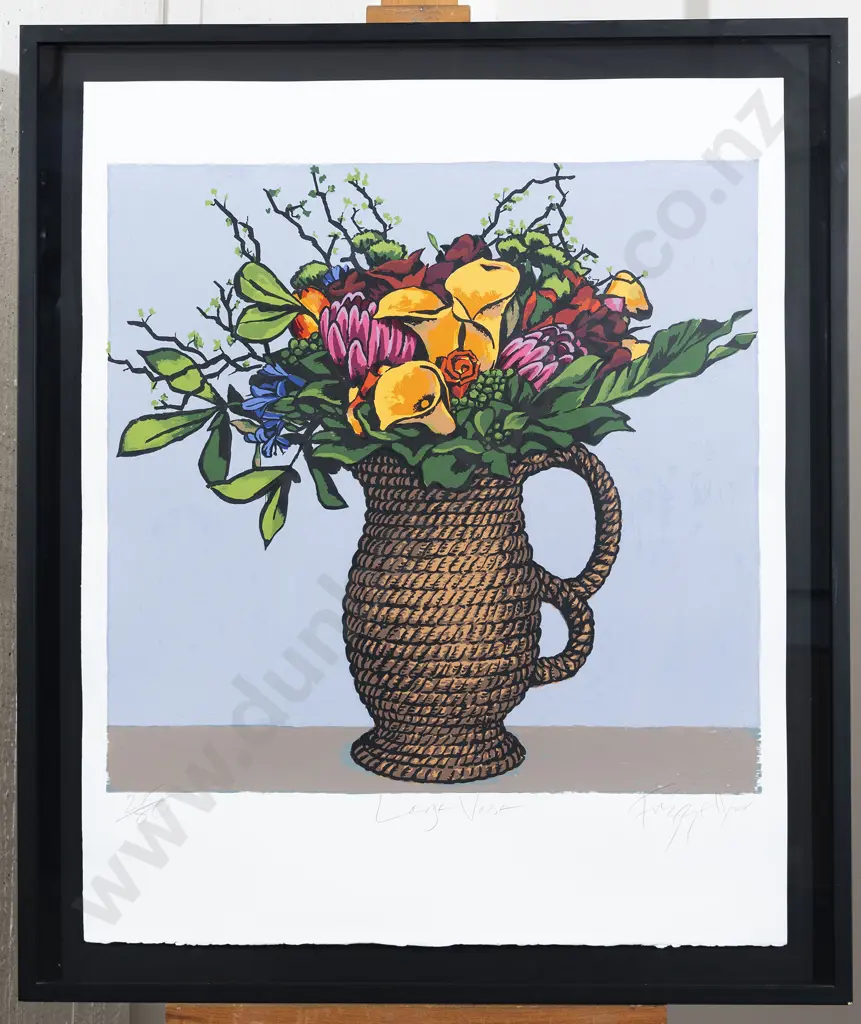 Dick Frizzell - Large Vase Image 1++