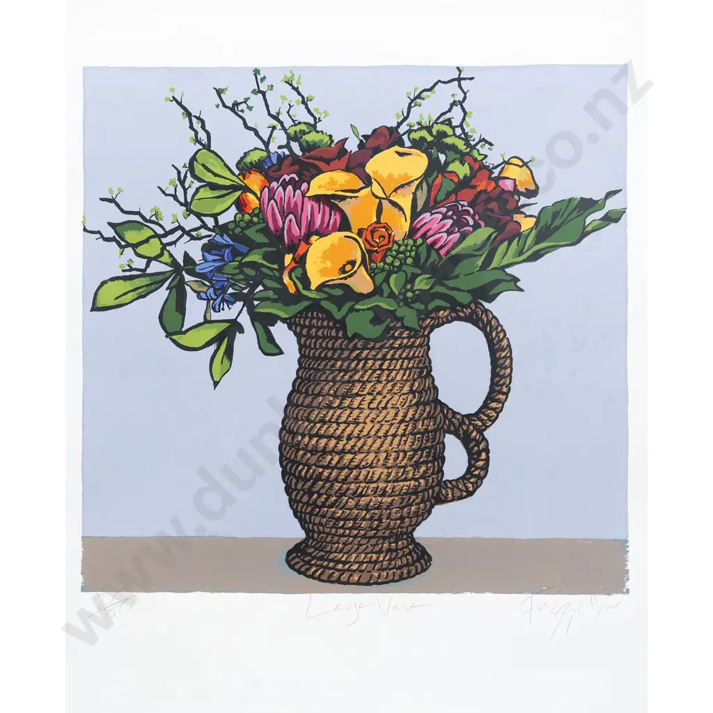 Dick Frizzell - Large Vase Image 1++