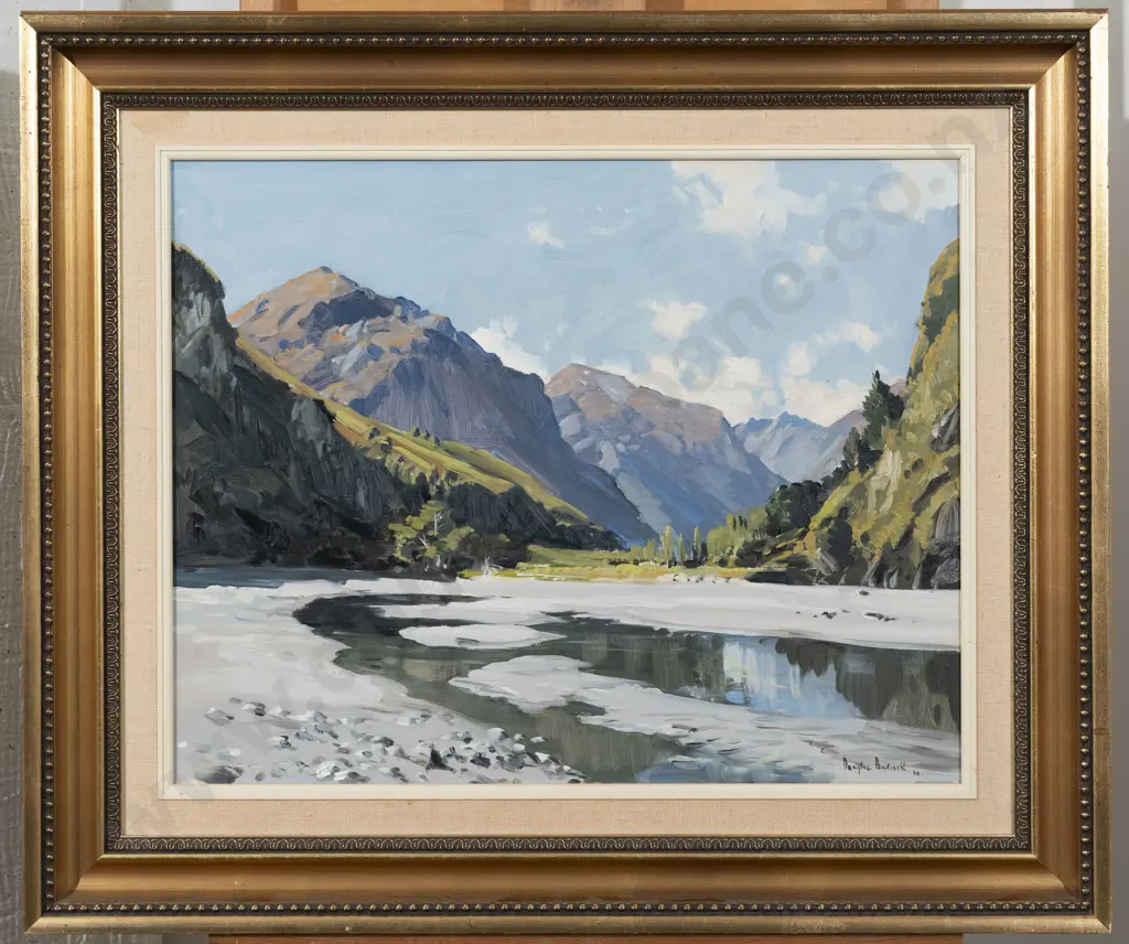 Douglas Badcock - Matukituki River - Mt Aspiring Station Image 1++