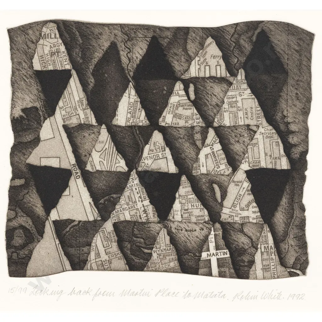 Robin White - Looking back from Martin Place to Matata Image 1++