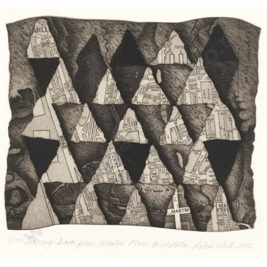 Robin White - Looking back from Martin Place to Matata