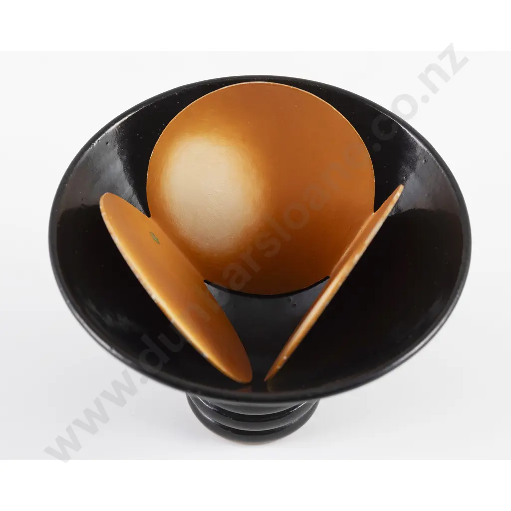 John Parker & Terry Stringer - Footed Bowl with Oranges Image 1++