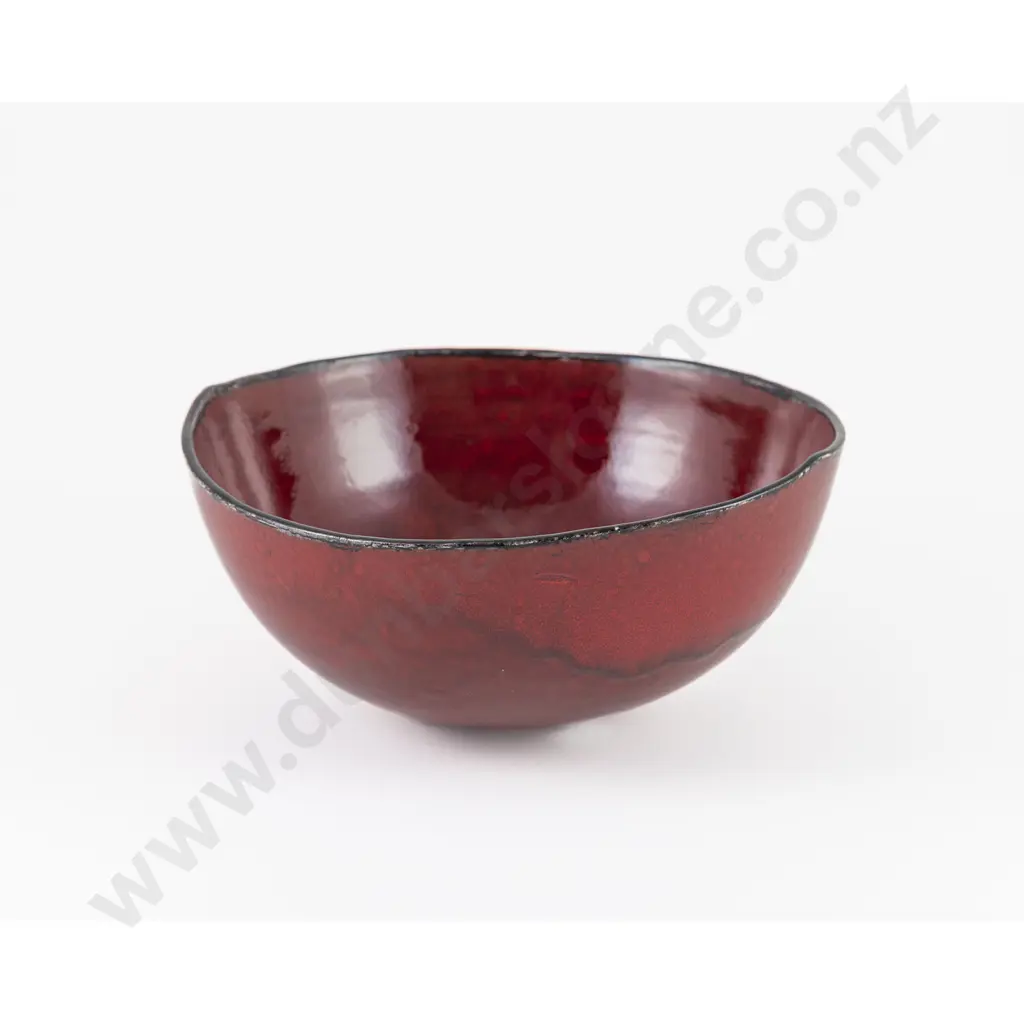Len Castle 'Lava' Table Bowl Image 1++