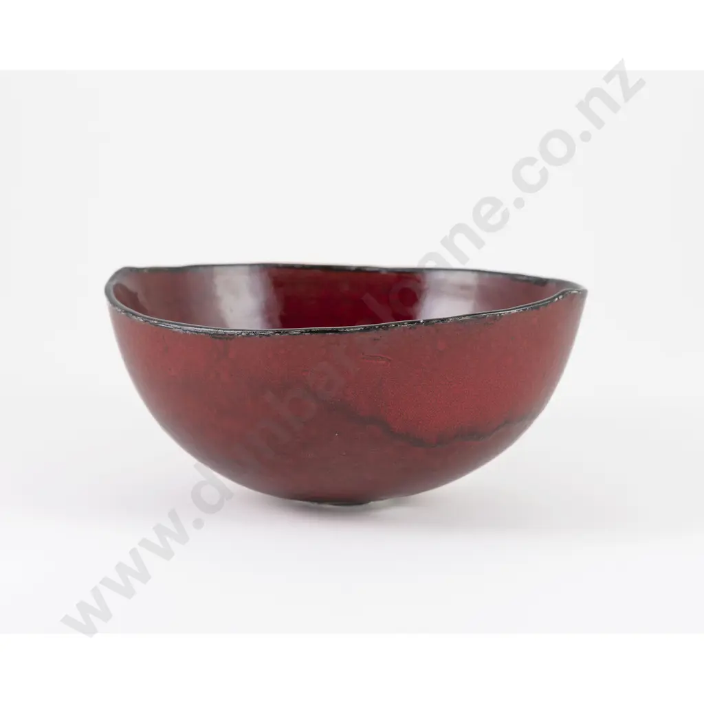 Len Castle 'Lava' Table Bowl Image 1++
