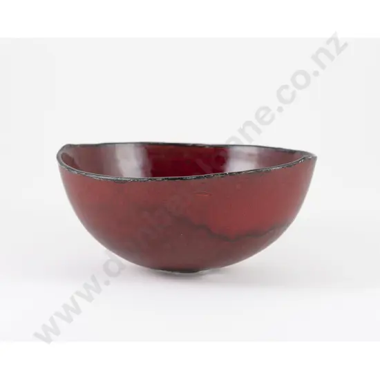Len Castle 'Lava' Table Bowl