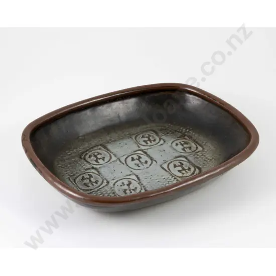 Len Castle Press-Moulded Bowl