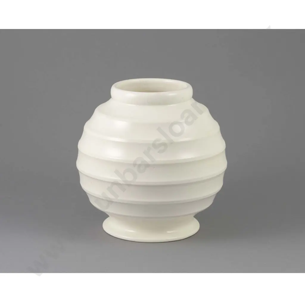 Large Ernest Shufflebotham for Crown Lynn Hand Potted Vase Image 1++