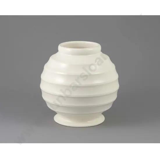 Large Ernest Shufflebotham for Crown Lynn Hand Potted Vase