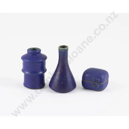 Three Graeme Storm Pottery Pieces