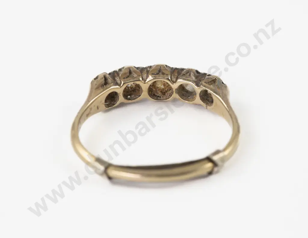 18ct Five Stone Diamond Ring Image 1++