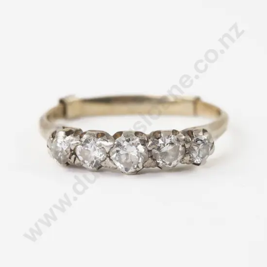 18ct Five Stone Diamond Ring