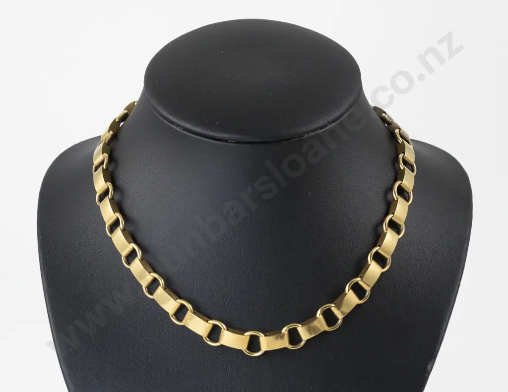 Victorian 15ct Fancy Link Neck Chain Image 1++