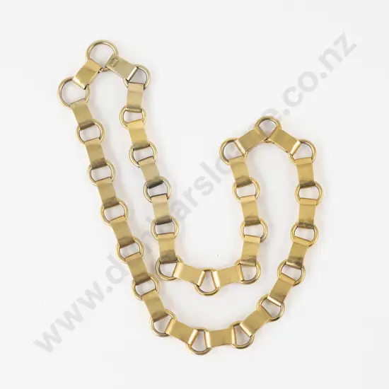 Victorian 15ct Fancy Link Neck Chain