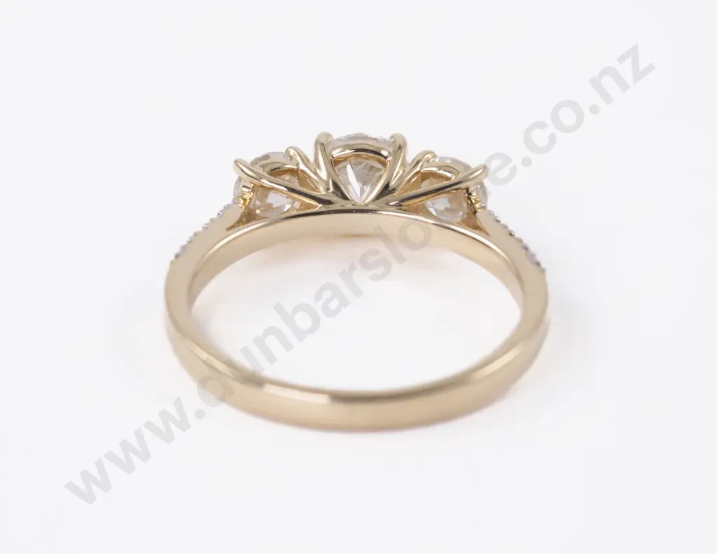 14ct 13Stone Diamond Ring Image 1++