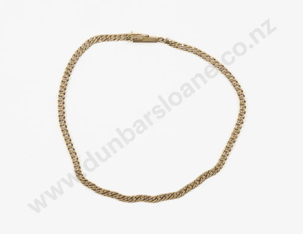 18ct Flat Fancy Link Bracelet Image 1++