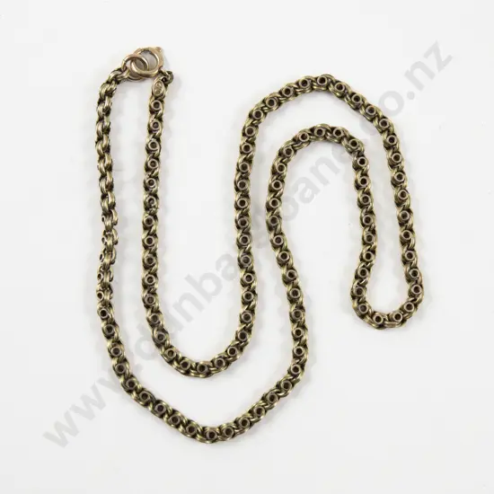 9ct Fancy Link Neck Chain