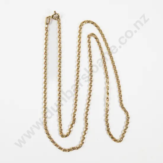 9ct Fancy Curb Link Neck Chain