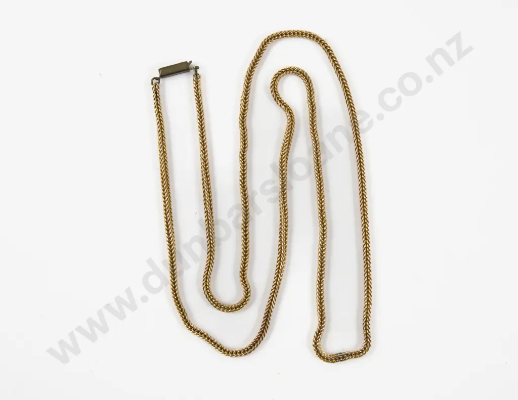 9ct Fancy Link Neck Chain Image 1++