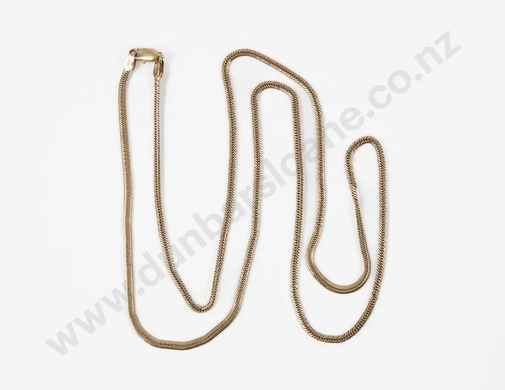 9ct Fancy Link Neck Chain Image 1++