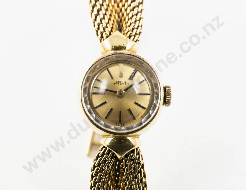 Vintage 18ct Girard Perregaux Manual Wind Ladies Wrist Watch Image 1++