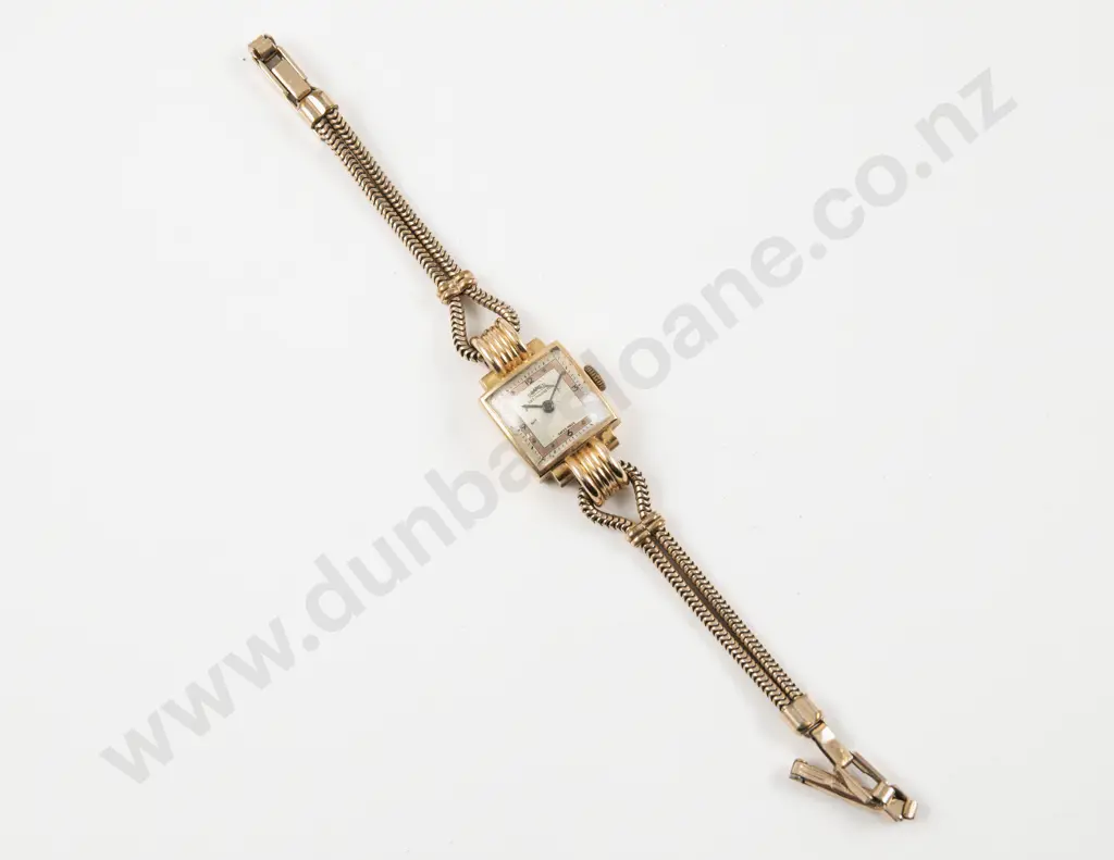 Roamer 18ct and 14ct Ladies Wrist Watch Image 1++
