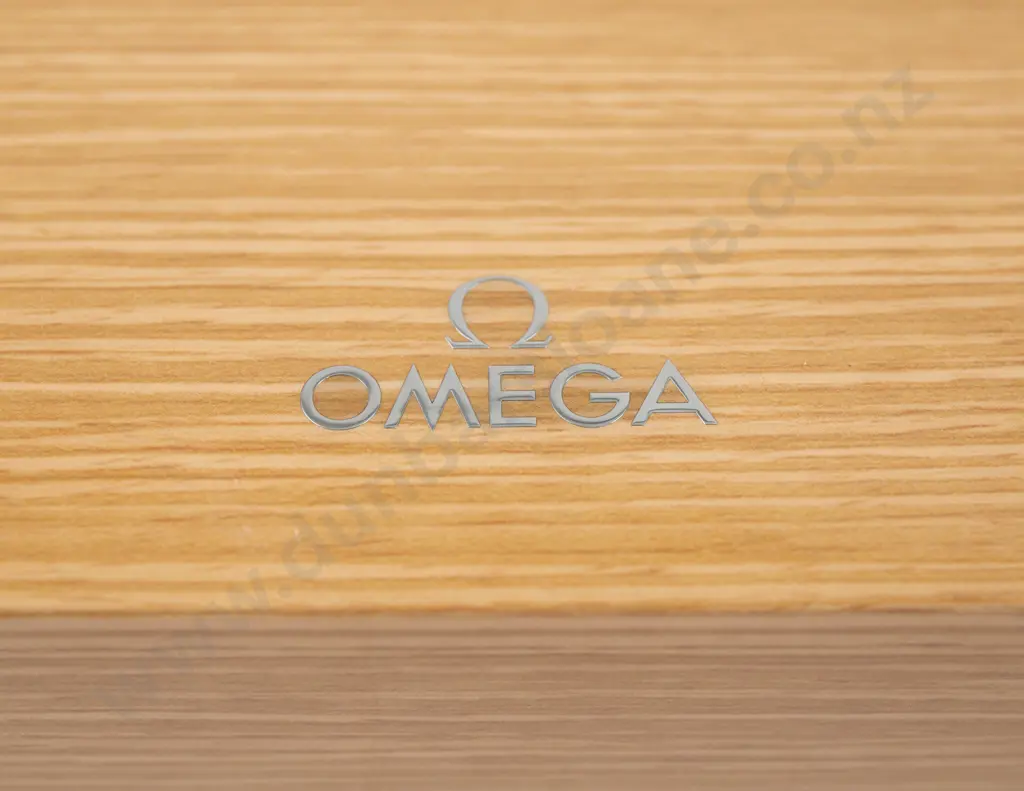 Omega Polished Wooden Presentation Box Image 1++
