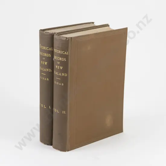 McNab Robert - Historical Records of New Zealand (2 Volumes)