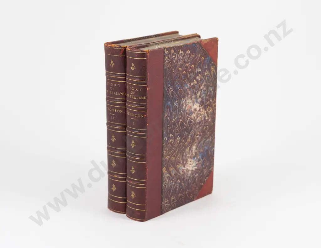 Thomson Arthur S - The Story of New Zealand (2 Volumes) Image 1++
