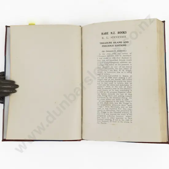 Andersen Johannes C - Rare NZ Books