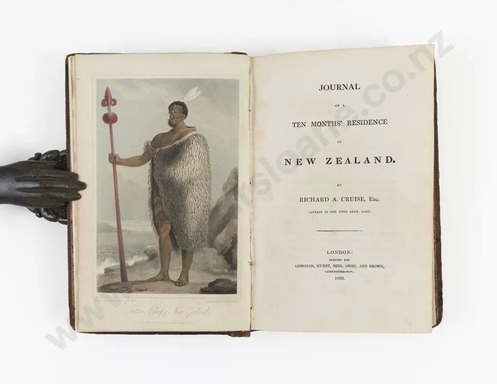 Cruise, Richard A., Journal of a Ten Months Residence in New Zealand, 1823 Image 1++