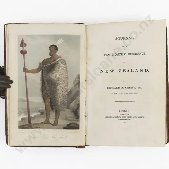 Cruise, Richard A., Journal of a Ten Months Residence in New Zealand, 1823