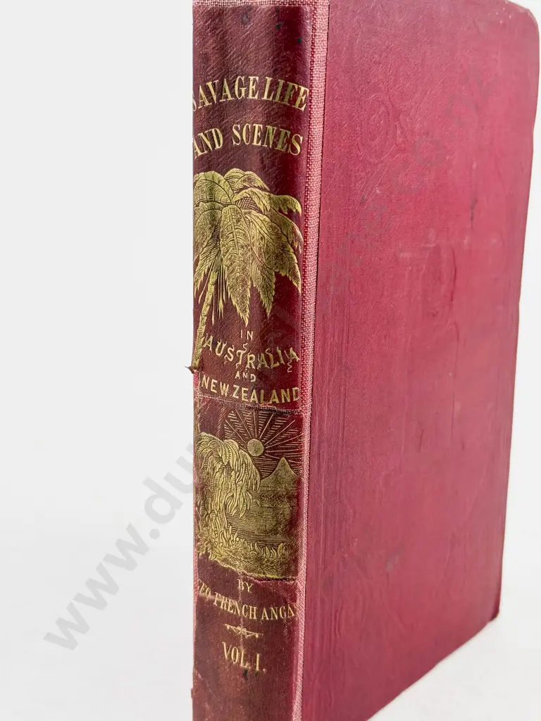 Angas, George French, Savage Life And Scenes in Australia And New Zealand (2 Vols, 1847) Image 1++