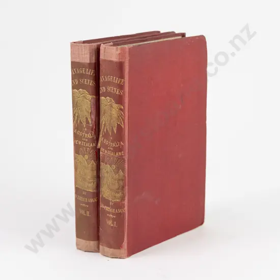 Angas, George French, Savage Life And Scenes in Australia And New Zealand (2 Vols, 1847)