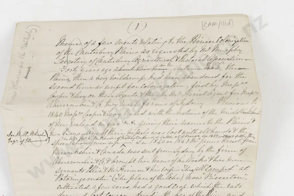 Interesting & Rare 1849 & Later Letters By William & John Deans to the Canterbury Papers Image 1++