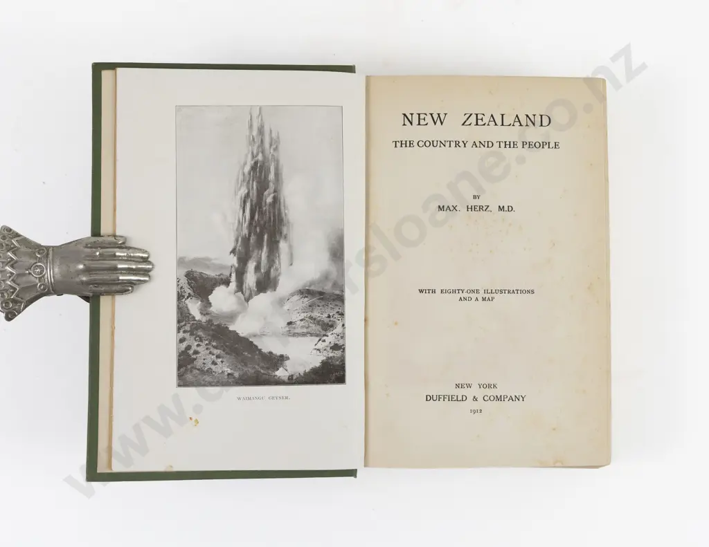 Herz, Max, New Zealand The Country And The People, 1912 Image 1++