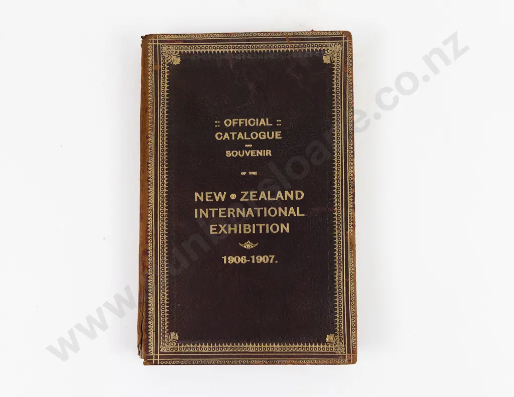 (-) Official Catalogue And Souvenir of the New Zealand International Exhibition 1906-1907 Image 1++