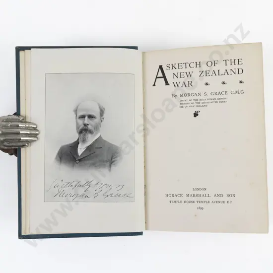 Grace, Morgan S, A Sketch Of The New Zealand War, 1899