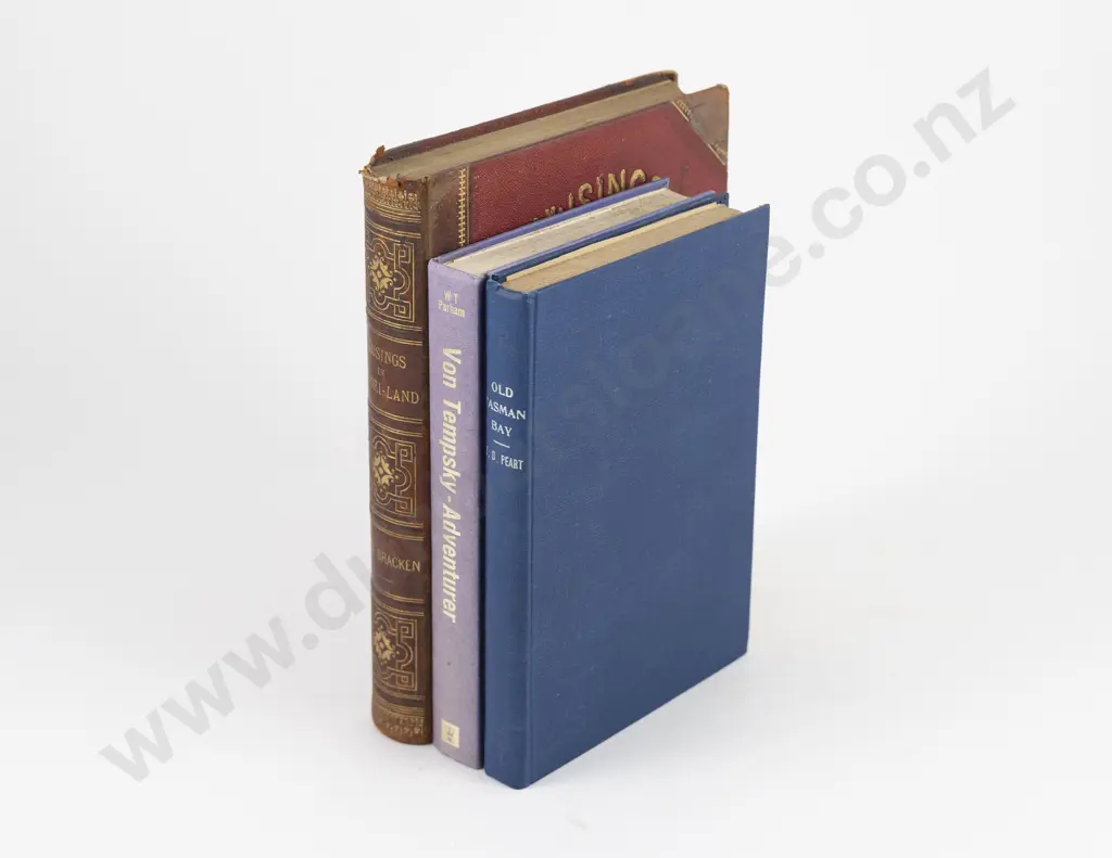 3 Various NZ Historical Related Volumes Image 1++