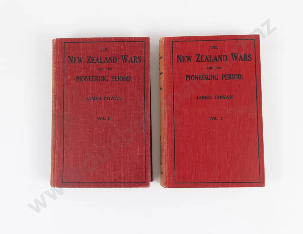 Cowan James - The New Zealand Wars (2 Volumes) Image 1++