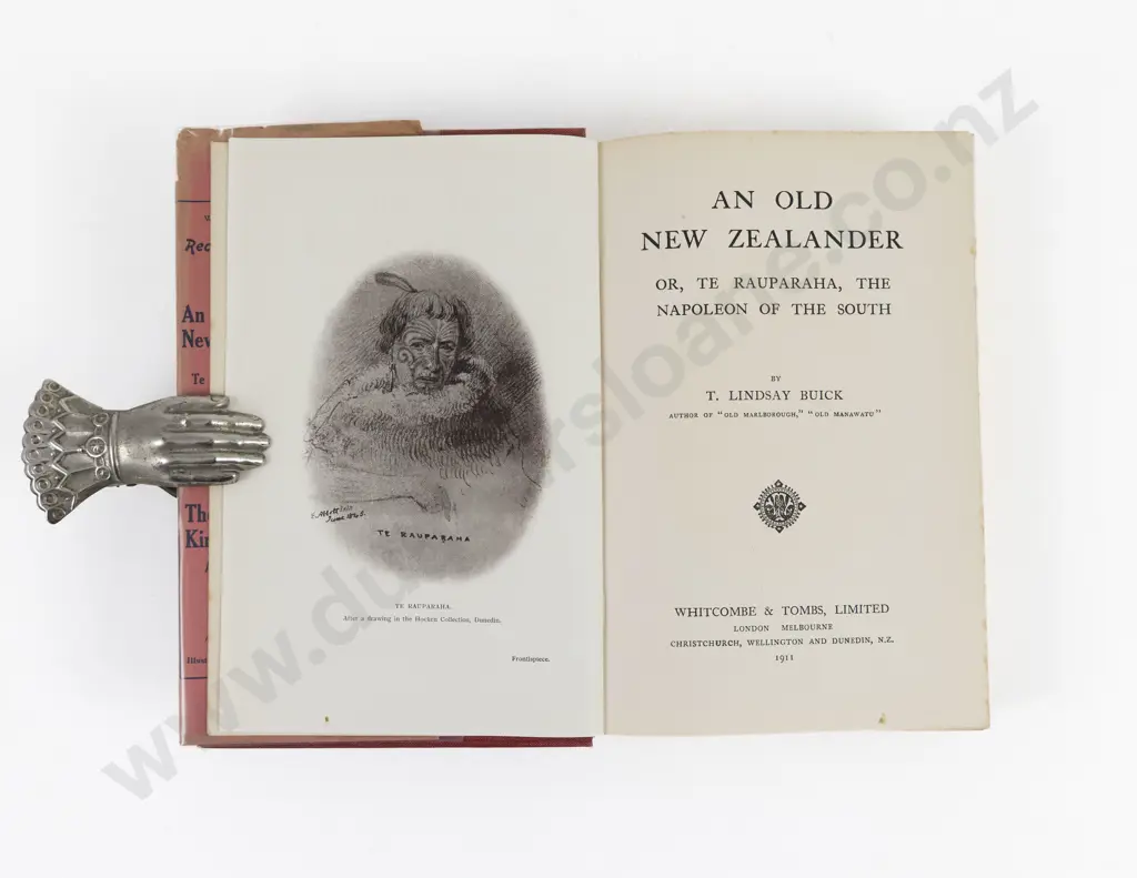 Buick T Lindsay - An Old New Zealander or Te Rauparaha The Napoleon Of The South Image 1++