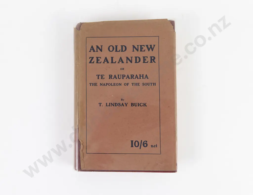 Buick T Lindsay - An Old New Zealander or Te Rauparaha The Napoleon Of The South Image 1++